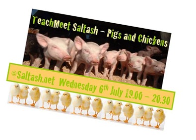 Pigs and chickens Teachmeet